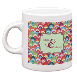 Retro Fishscales Espresso Cup (Personalized)