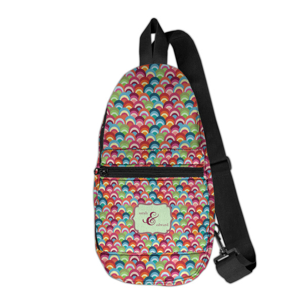 Custom Retro Fishscales Sling Bag (Personalized)