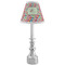 Retro Fishscales Small Chandelier Lamp - LIFESTYLE (on candle stick)