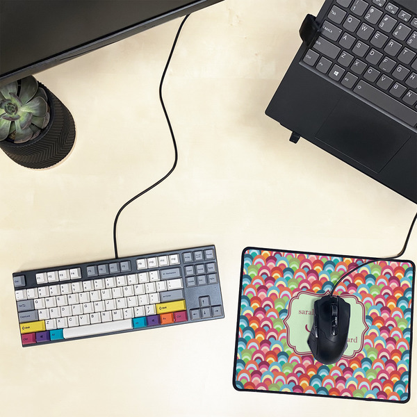 Retro Fishscales Small Gaming Mats - LIFESTYLE