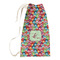 Retro Fishscales Small Laundry Bag - Front View