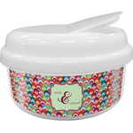 Retro Fishscales Snack Container (Personalized)