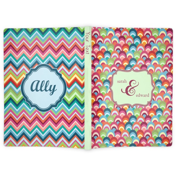 Retro Fishscales Soft Cover Journal - Apvl