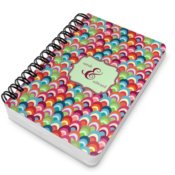 Retro Fishscales Spiral Journal 5 x 7 - Main