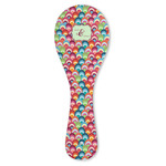Retro Fishscales Ceramic Spoon Rest (Personalized)