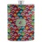 Retro Fishscales Stainless Steel Flask (Personalized)