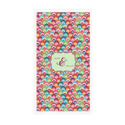 Retro Fishscales Guest Paper Towels - Full Color - Standard (Personalized)