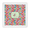 Retro Fishscales Decorative Paper Napkins (Personalized)