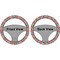 Retro Fishscales Steering Wheel Cover- Front and Back