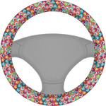 Retro Fishscales Steering Wheel Cover (Personalized)