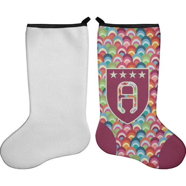 Retro Fishscales Stocking - Single-Sided - Approval