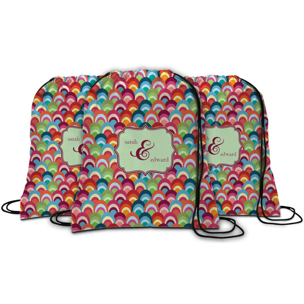 Retro Fishscales String Backpack - MAIN