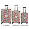 Retro Fishscales Suitcase Set 1 - APPROVAL