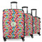 Retro Fishscales Suitcase Set 1 - MAIN