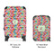 Retro Fishscales Suitcase Set 4 - APPROVAL