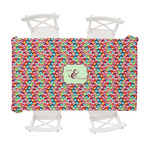 Retro Fishscales Tablecloth - 58"x102" (Personalized)