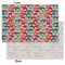 Retro Fishscales Tissue Paper - Heavyweight - Small - Front & Back