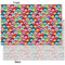 Retro Fishscales Tissue Paper - Heavyweight - XL - Front & Back