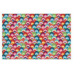 Retro Fishscales X-Large Tissue Papers Sheets - Heavyweight