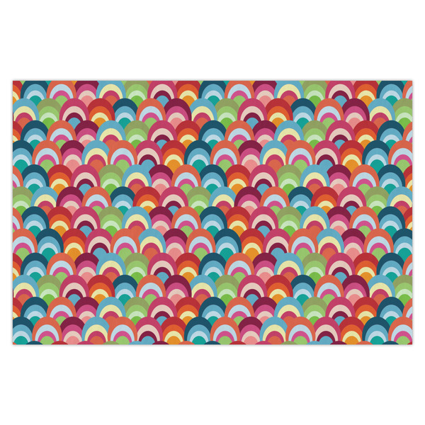 Custom Retro Fishscales X-Large Tissue Papers Sheets - Heavyweight
