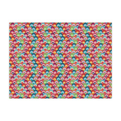 Retro Fishscales Large Tissue Papers Sheets - Lightweight