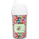Retro Fishscales Sippy Cup (Personalized)