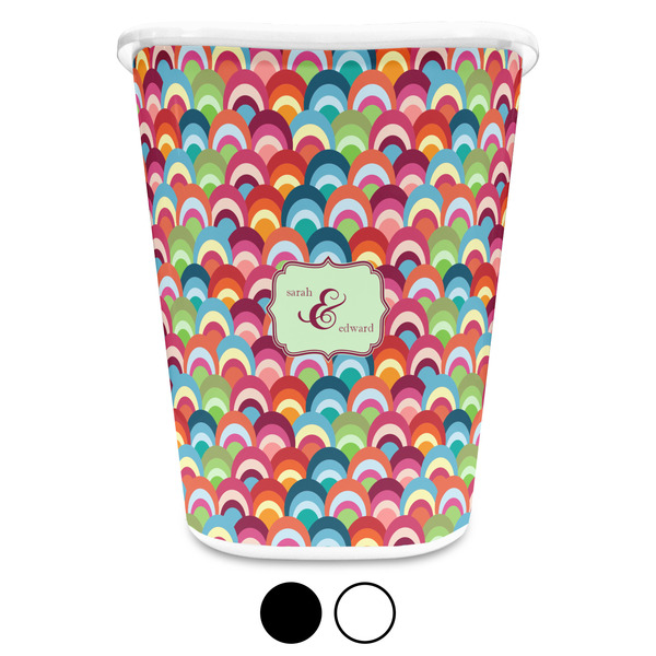 Retro Fishscales Custom Waste Basket