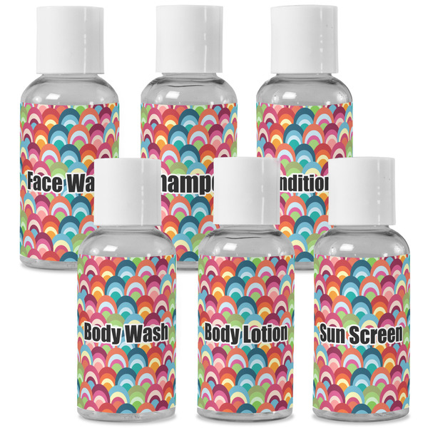 Custom Retro Fishscales Travel Bottles (Personalized)