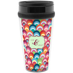 Retro Fishscales Acrylic Travel Mug without Handle (Personalized)