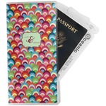 Retro Fishscales Travel Document Holder