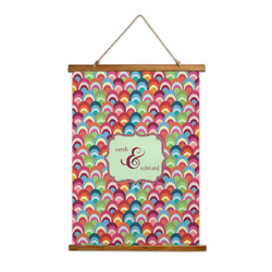 Retro Fishscales Wall Hanging Tapestry (Personalized)
