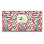 Retro Fishscales Wall Mounted Coat Rack (Personalized)