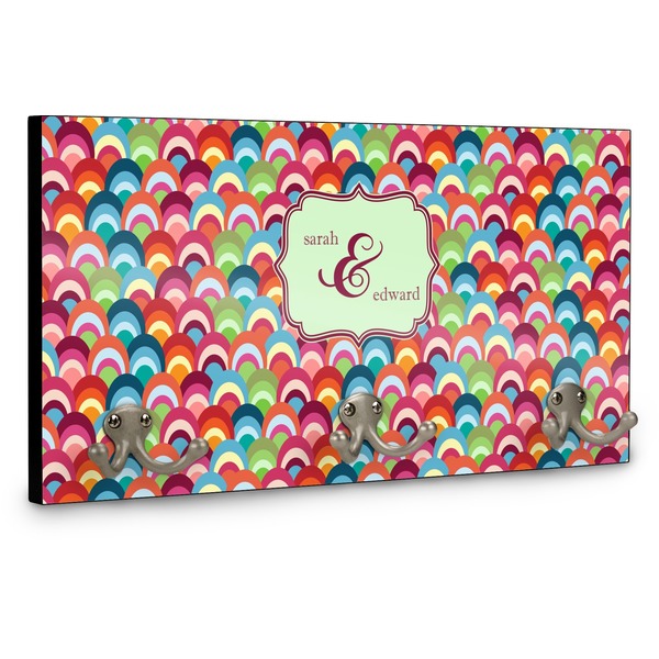 Retro Fishscales Coat Hanger Main