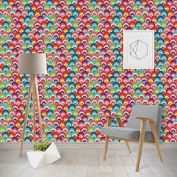 Retro Fishscales Wallpaper & Surface Covering