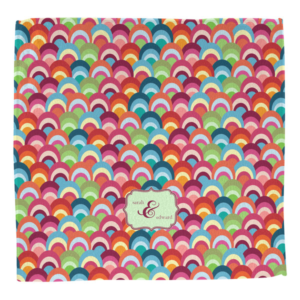 Retro Fishscales Washcloth - Front - No Soap