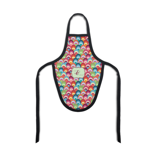 Custom Retro Fishscales Bottle Apron (Personalized)