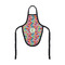 Retro Fishscales Wine Bottle Apron - FRONT/APPROVAL