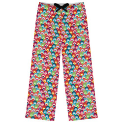 Retro Fishscales Womens Pajama Pants (Personalized)