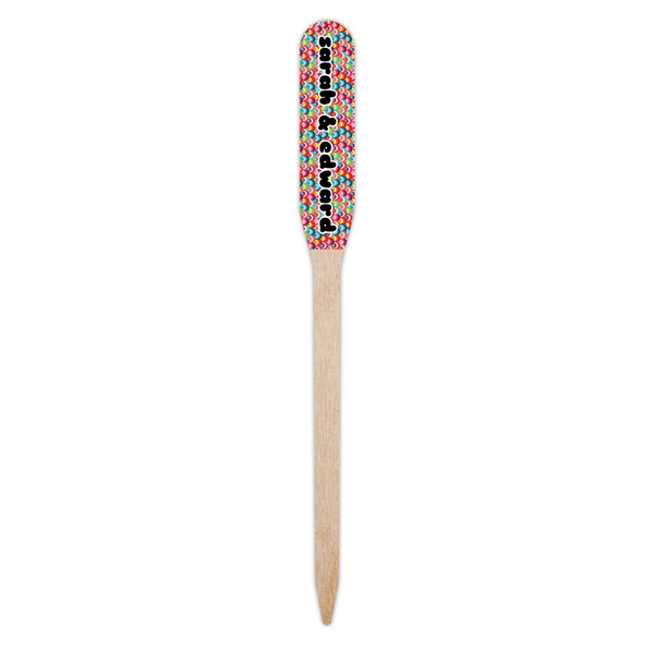 Retro Fishscales Wooden Food Pick - Paddle - Single Pick