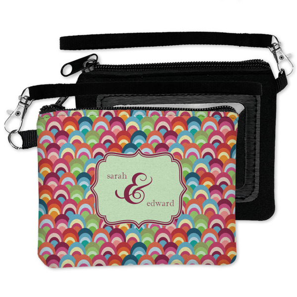 Retro Fishscales Wristlet ID Cases - MAIN