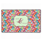 Retro Fishscales XXL Gaming Mouse Pad - 24" x 14" (Personalized)