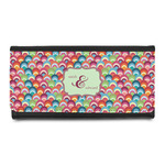 Retro Fishscales Leatherette Ladies Wallet (Personalized)