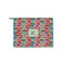 Retro Fishscales Zipper Pouch - Small - 8.5"x6" (Personalized)