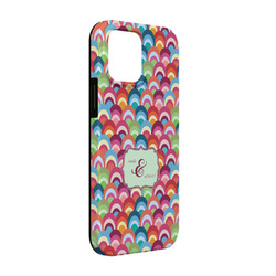 Retro Fishscales iPhone Case - Rubber Lined - iPhone 13 Pro (Personalized)