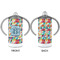 Retro Triangles 12 oz Stainless Steel Sippy Cups - APPROVAL