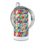 Retro Triangles 12 oz Stainless Steel Sippy Cups - FULL (back angle)