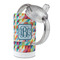 Retro Triangles 12 oz Stainless Steel Sippy Cups - Top Off