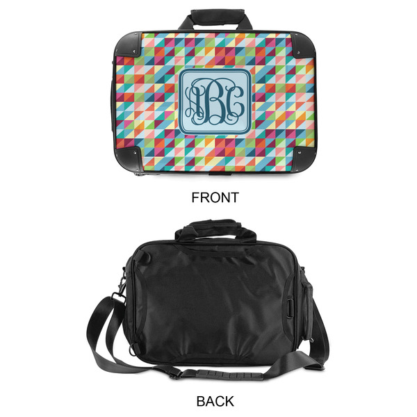 Retro Triangles 15" Hard Shell Briefcase - APPROVAL