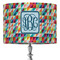 Retro Triangles 16" Drum Lamp Shade - Fabric (Personalized)