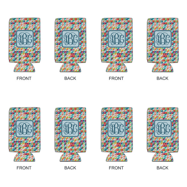 Retro Triangles 16oz Can Sleeve - Set of 4 - APPROVAL